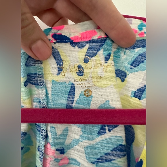Lilly Pulitzer Jessica Short Sleeve Dress in Dive In print, size small EUC - Picture 2 of 4